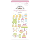 Doodlebug Sprinkles Adhesive Enamel Shapes - Bath Time, Bundle Of Joy*