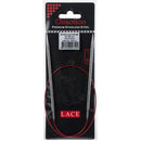 ChiaoGoo Red Lace Stainless Circular Knitting Needles 24" Size 6/4mm