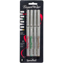 Speedball Elegant Writer All Occasion Calligraphy Set Red, Green, Silver & Gold