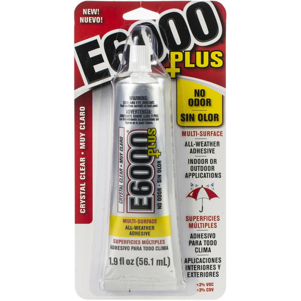E6000+Plus Multipurpose Adhesive 56.1ml Clear