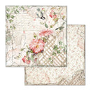 Stamperia Double-Sided Paper Pad 12"x 12" 10/Pkg - House Of Roses