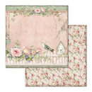 Stamperia Double-Sided Paper Pad 8"x 8" 10/Pkg - House Of Roses