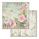 Stamperia Double-Sided Paper Pad 12"x 12" 10/Pkg - House Of Roses