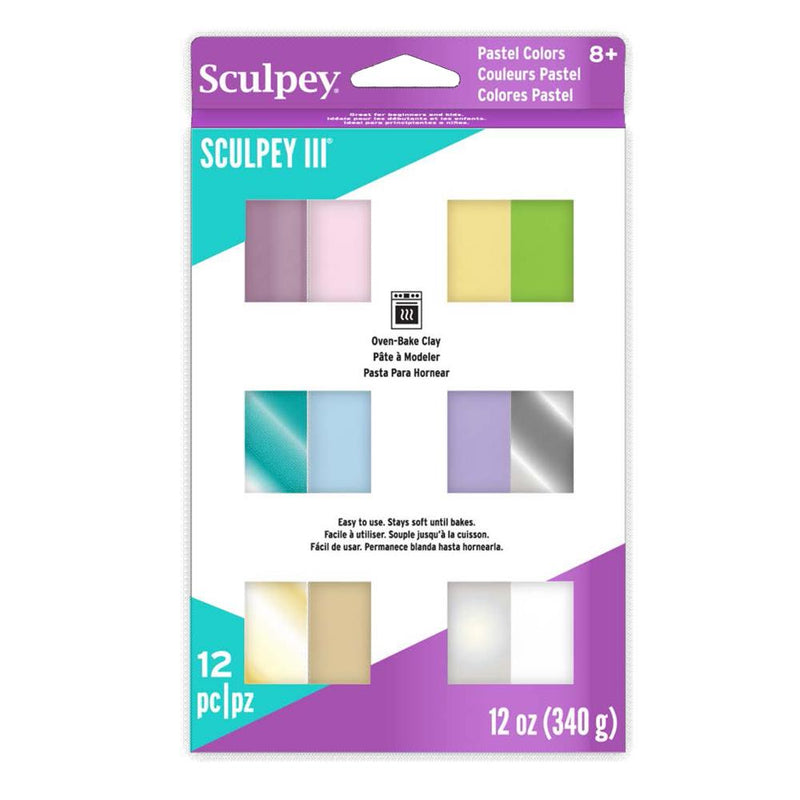 Sculpey III Multi Packs - Pearls & Pastels*