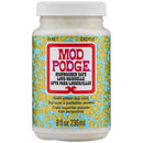 Mod Podge Diswasher Safe Acrylic Sealer 8oz Glitter Gold*