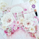 Prima Marketing Paper Flowers 12 pack Enveloped/ Avec Amour*