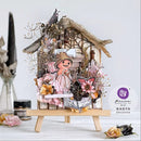Prima Marketing Twilight By Frank Garcia Chipboard Stickers 36 pack W/ Foil Details*