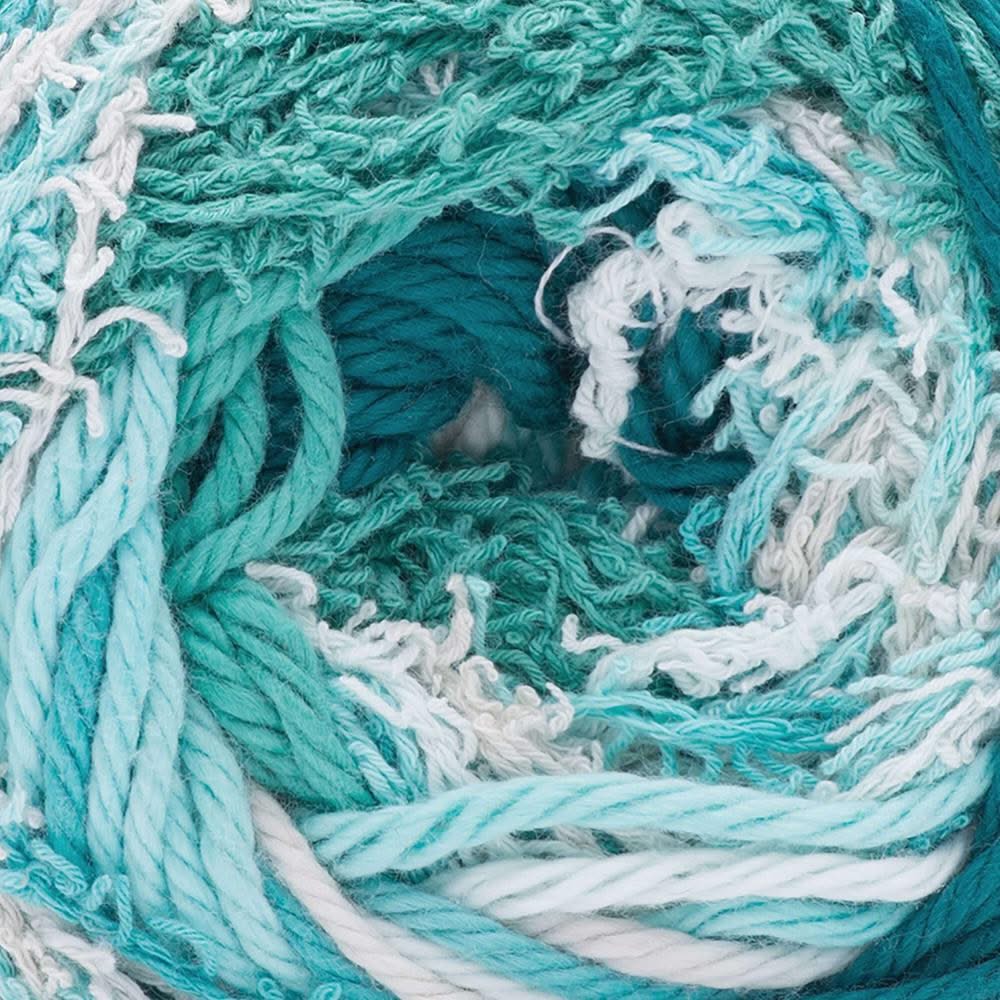 Lily Sugar'n Cream Yarn Scrub Off Deep Turquoise