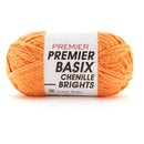 Premier Basix Chenille Brights Yarn - Tangerine