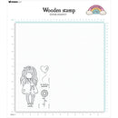 Studio Light Gorjuss Be Kind Rubber Stamps Nr. 577, Be Kind To Yourself*