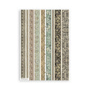 Stamperia A5 Washi pad 8/Pkg - Sir Vagabond In Fantasy World