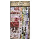 Tim Holtz Idea-ology Collage Strips Large 30 Pieces