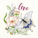 Aunt Martha's - Hand Embroidery Iron-On Transfer Pattern - 3 Sizes Love*