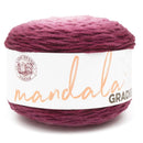 Lion Brand Mandala Gradient Yarn - Burgundy