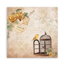 Stamperia Single-Sided Paper Pad 8"x 8" 22/Pkg - Golden Harmony*