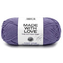 Lion Brand Tom Daley - The Cottony One Yarn - Knit One Purple One