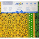 Aitoh Lotka Paper Pack 8.5"X11" 5/Pkg - Greens*