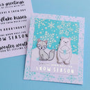 Deco Foil Transfer Sheets 6"X6" 12/Pkg - Berry Crush