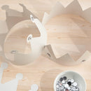 Neenah Astrodesigns 65lb Metallic Cardstock 8.5"X11" 50/Pkg Metallic White Silver