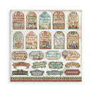 Stamperia Double-Sided Paper Pad 8"x 8" 10/Pkg - Art of Travelling