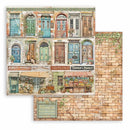 Stamperia Double-Sided Paper Pad 8"x 8" 10/Pkg - Art of Travelling