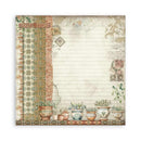 Stamperia Single-Sided Paper Pad 8"x 8" 22/Pkg - Art of Travelling
