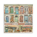 Stamperia Single-Sided Paper Pad 8"x 8" 22/Pkg - Art of Travelling
