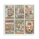 Stamperia Single-Sided Paper Pad 12"x 12" 22/Pkg - Art of Travelling^