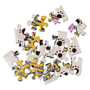 Hygloss Compoz-A-Puzzle Blank Jigsaw Puzzle 4"X5.5" 24/Pkg 16 Pieces*