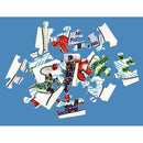 Hygloss Compoz-A-Puzzle Blank Jigsaw Puzzle 4"X5.5" 24/Pkg 16 Pieces*