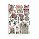 Stamperia A5 Washi Pad 8/Pkg - Master of Magic