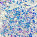 Dress My Craft Sequins 8gms Shining Swan Blue Mix