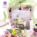 Prima Marketing Ephemera Serene Petals 78/Pkg Vintage Flutter