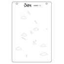 Sizzix A6 Layered Stencils By Catherine Pooler 4/Pkg - In The Clouds