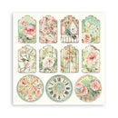 Stamperia Single-Sided Paper Pad 8"x 8" 22/Pkg - House of Roses^