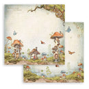 Stamperia Scrapbooking Pad 8"x 8" 10/Pkg - Hidden Grove