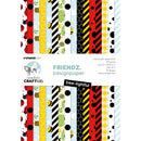 Studio Light Creative Craftlab Friendz Designer Paper pad 8.25"X 5.83" Bee-lightful