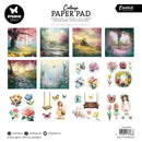 Studio Light Essentials Collage Paper Pad 8"X8" 24 Sheets Fluttering FLowers