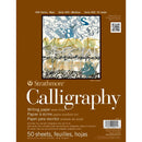 Strathmore 400 Series Calligraphy Pad 8.5"x 11" Tape Bound - 50 Sheets