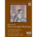 Strathmore 400 Series Heavyweight Drawing Pad 9"x 12" Wire Bound - 24 Sheets
