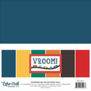 Echo Park Solids Collection Kit 12"X12" Vroom!