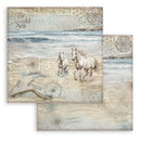 Stamperia Scrapbooking Pad 12"x 12" 10/Pkg - Silent Sea