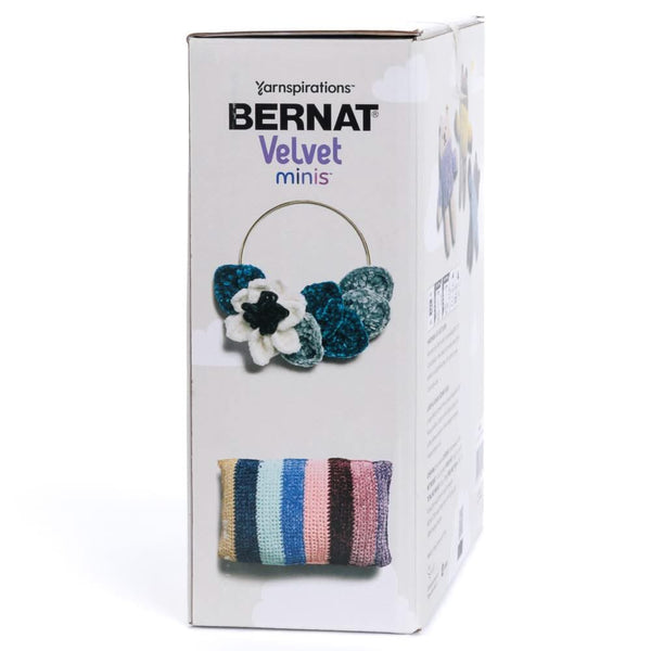 Bernat Velvet Yarn Minis – 10 Colorful Skeins