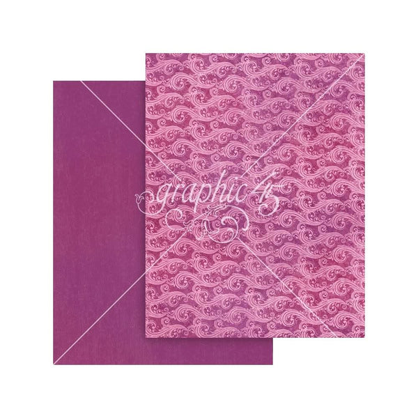 Graphic 45 Patterns & Solids Collection Pack 8.5"x 11" - Seas The Day^