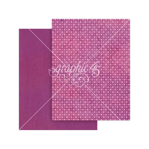 Graphic 45 Patterns & Solids Collection Pack 8.5"x 11" - Seas The Day^
