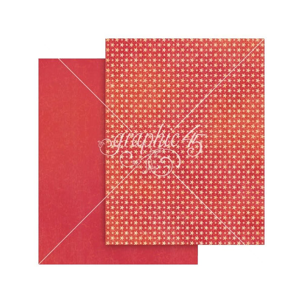 Graphic 45 Patterns & Solids Collection Pack 8.5"x 11" - Seas The Day^