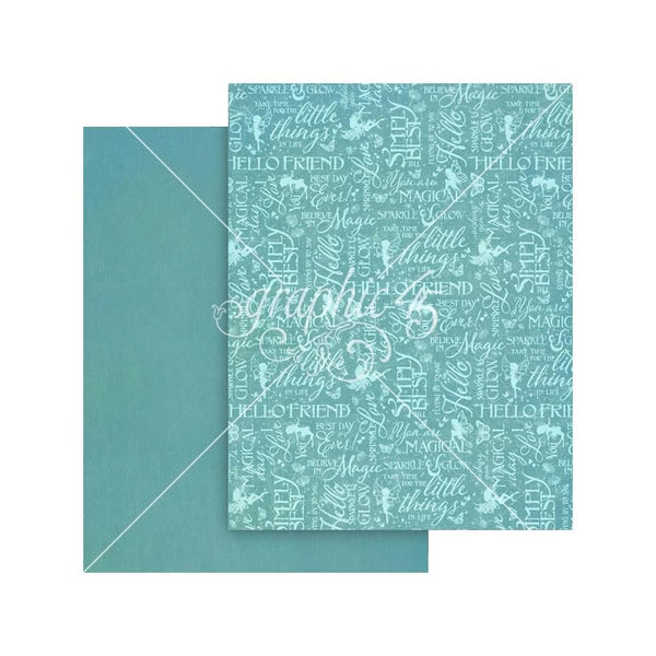 Graphic 45 Patterns & Solids Collection Pack 8.5"x 11" - Fairy Boutique
