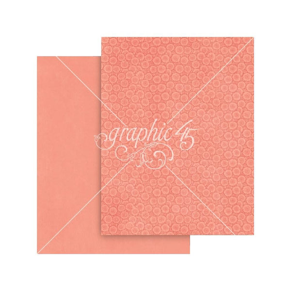 Graphic 45 Patterns & Solids Collection Pack 8.5"x 11" - Fairy Boutique