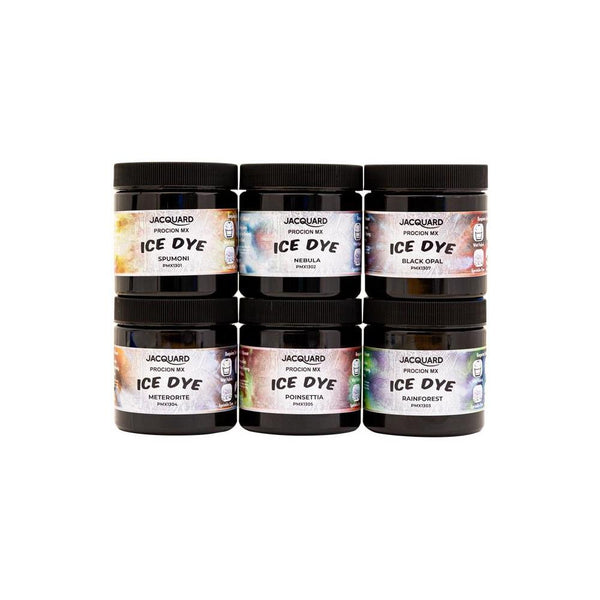 Jacquard Procion MX Ice Dye 2oz Set 6/Pkg Assorted Colours