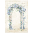 Stamperia Assorted Rice Paper Backgrounds A6 8/Sheets - Timeless